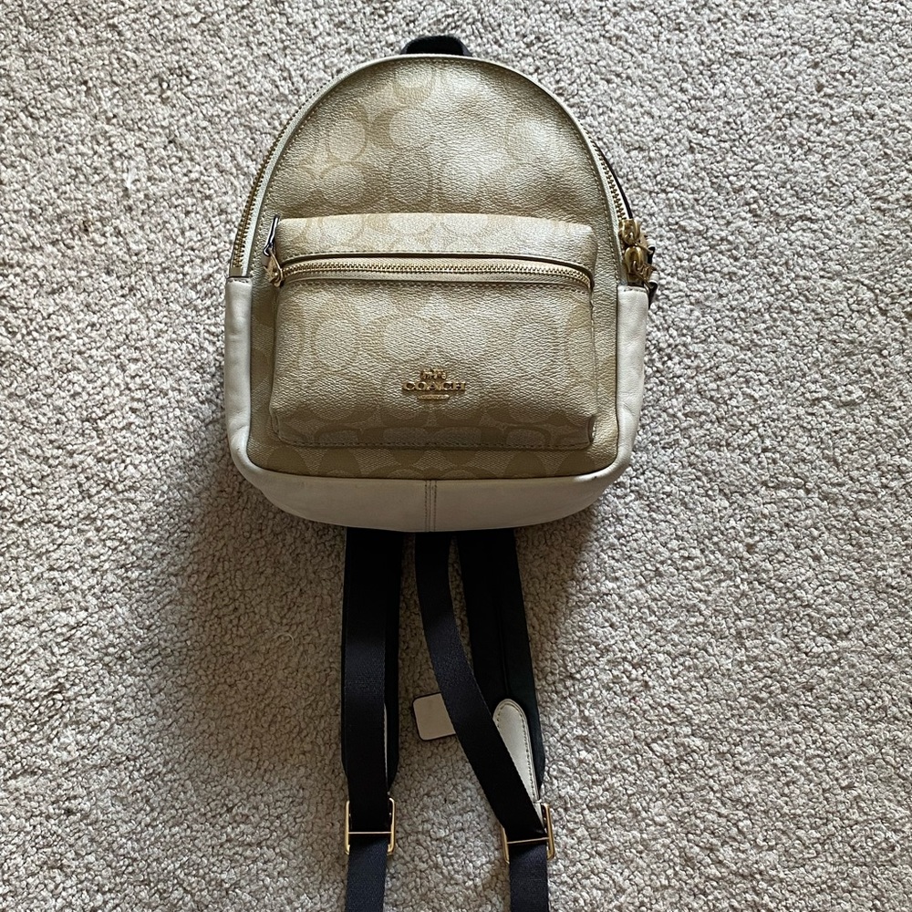 Coach mini backpack